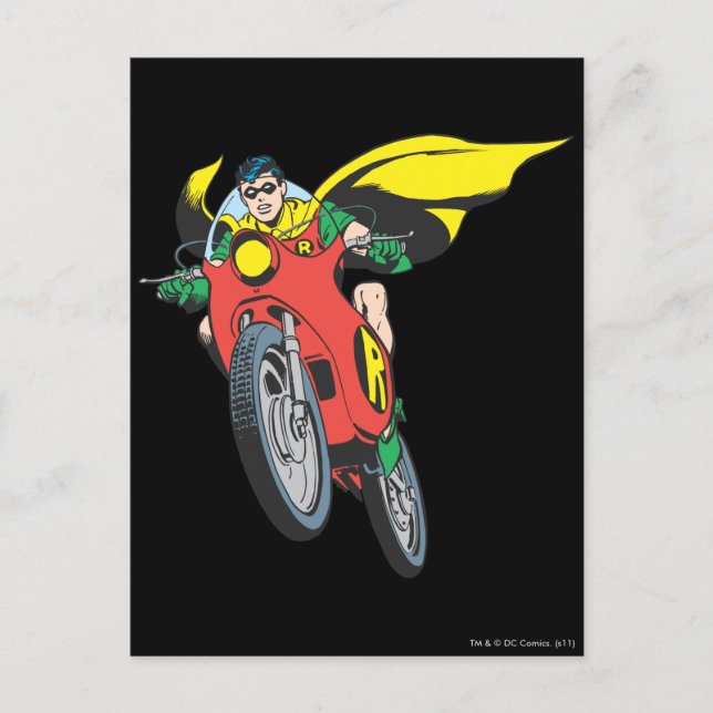 Robin Rides 2 Vykort (Framsida)