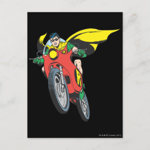 Robin Rides 2 Vykort
