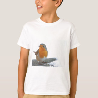 Robin rött bröst t-shirt