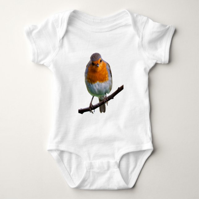 Robin rött bröst t-shirt (Framsida)