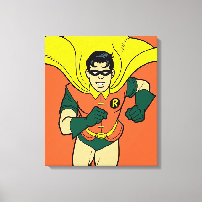 Robin Running Canvastryck (Framsida)