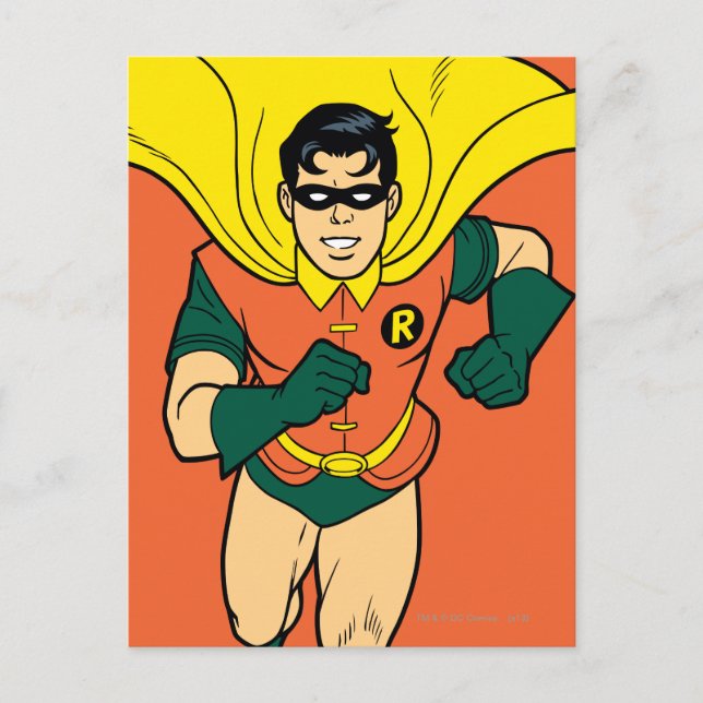 Robin Running Vykort (Framsida)