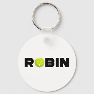 Robin Tennis Nyckelring