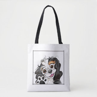 Robin tock| Söt hund Tygkasse