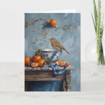 Robin - Viktat gratulationskort