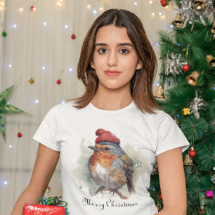Robin Winter Delight, anpassningsbar T Shirt