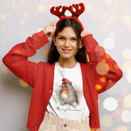 Robin Winter Delight, anpassningsbar T Shirt