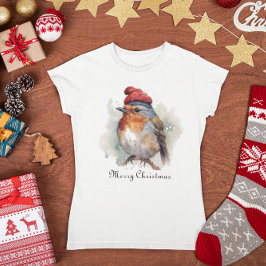 Robin Winter Delight, anpassningsbar T Shirt