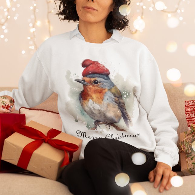 Robin Winter Delight, anpassningsbar T Shirt (Skapare uppladdad)