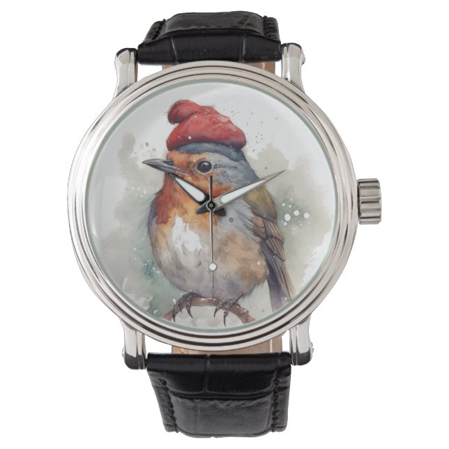 Robin Winter Delight Armbandsur (Framsida)