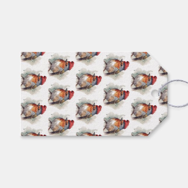 Robin Winter Delight Presentetikett (Framsidan (Horisontell))