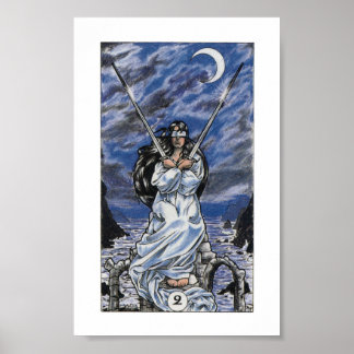 Robin Wood Tarot - 2 ord Poster