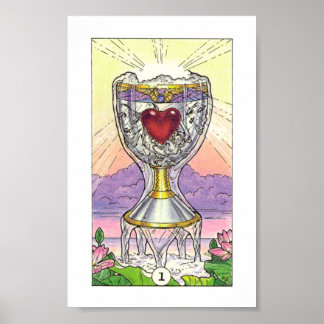 Robin Wood Tarot - Ace of Kopp Poster