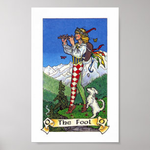 Robin Wood Tarot - Major 0 - Fool Poster