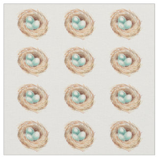 Robins ägg bygga bo fågeltyg tyg