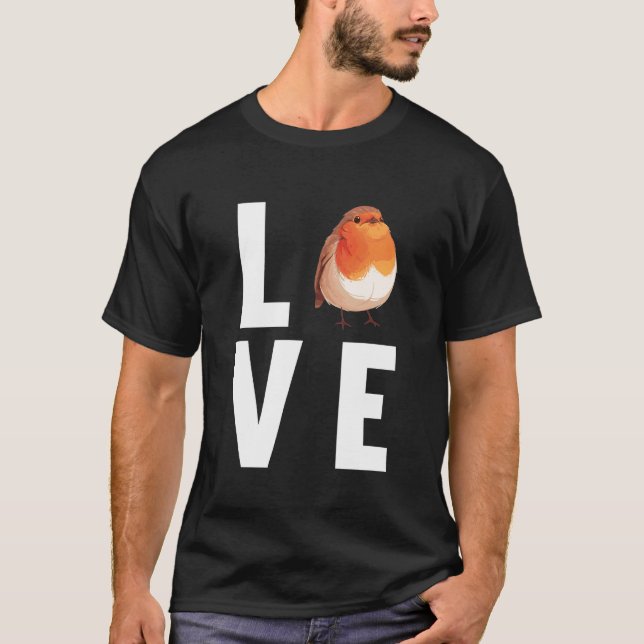 Robins Älskare Robin T Shirt (Framsida)
