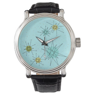 Robins atom- Starbursts för äggblått eWatch Armbandsur