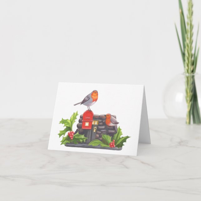 Robin's Brev Helgkort (Framsida)