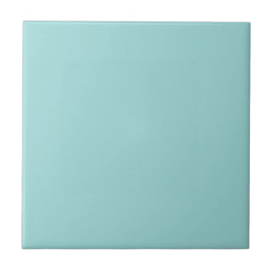 Robin's Egg Blue Decor Kakelplatta