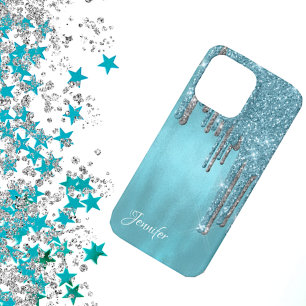 Robins Egg Blue Glitter Drifts