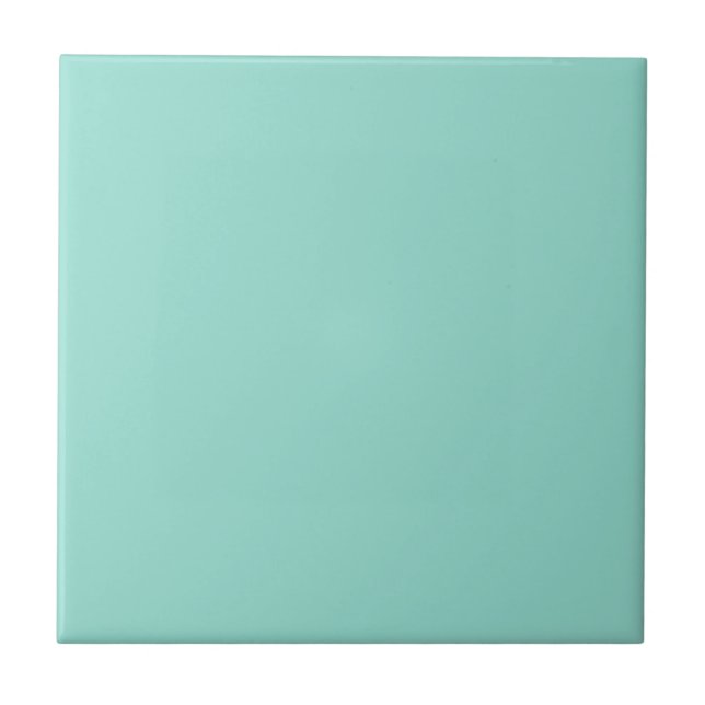 Robin's Egg Blue Kakelplatta (Framsidan)