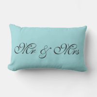 Robin's Egg Blue Lumbar Pillow