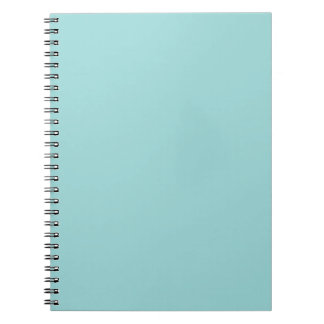 Robin's Egg Blue Notebook Anteckningsbok Med Spiral