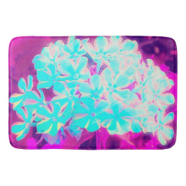 Robin's Egg Blue Peppermint Twist Phlox Flowers Badrumsmatta