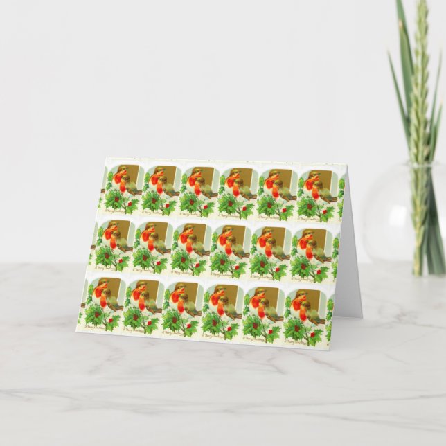 Robins Helgkort (Framsida)