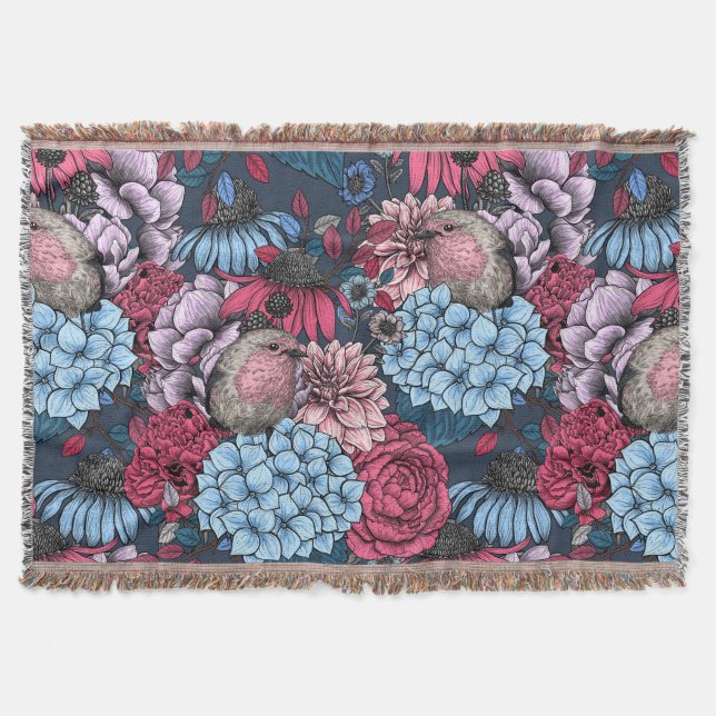 Robins i trädgården 3 filt (Framsidan)