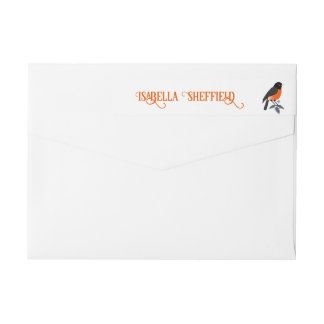 Robins och Flowers Etikettband