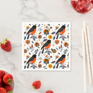 Robins och Flowers Pappersservett