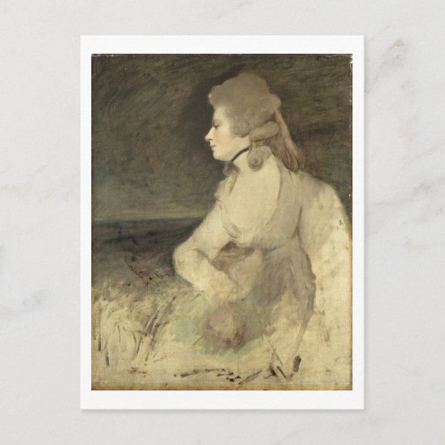 Robinson, c.1784 (olja på arbetsyta) vykort (Framsida)