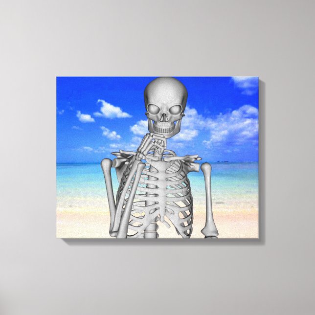 Robinson Crusoe Canvastryck (Framsida)