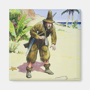 Robinson Crusoe, från "pip in i förflutnan", pub Magnet