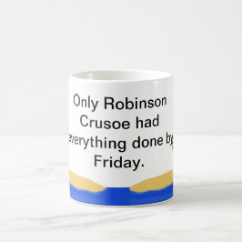 Robinson Crusoe Kaffemugg