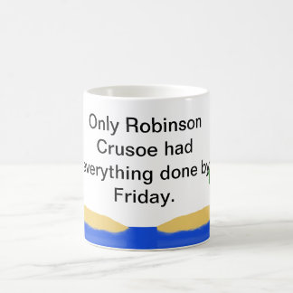 Robinson Crusoe Kaffemugg
