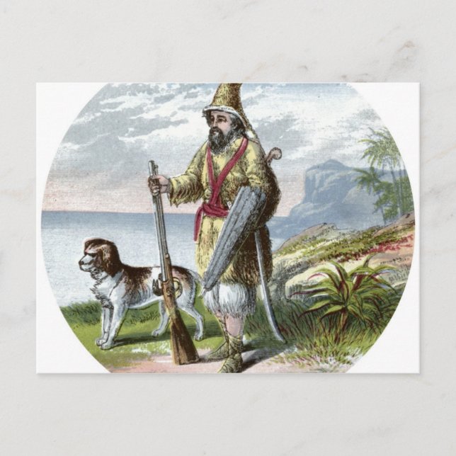 Robinson Crusoe Postcards Vykort (Framsida)