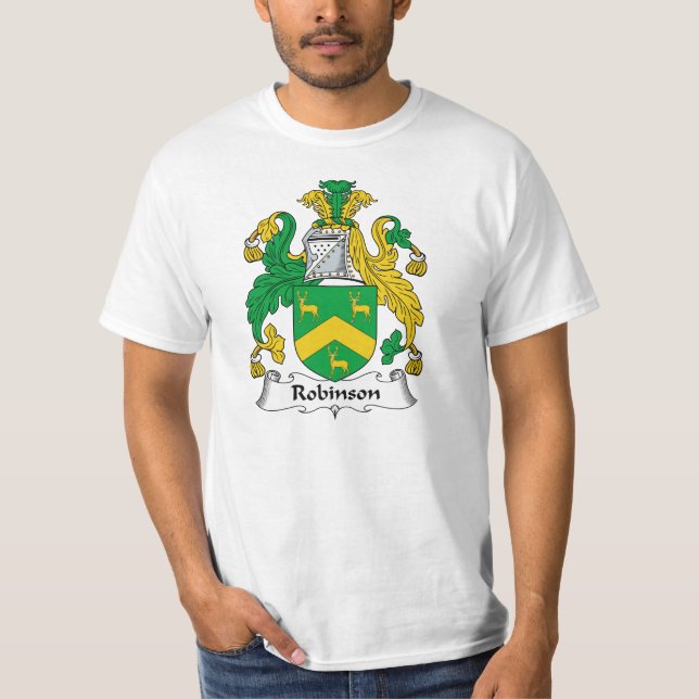 Robinson familjvapensköld tee (Framsida)