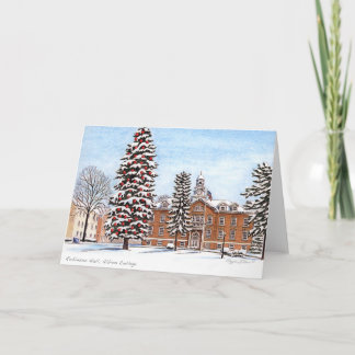 Robinson Hall, Albion högskolanotecard Kort