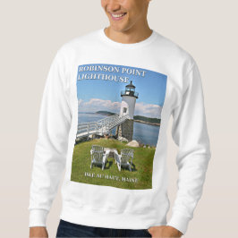 Robinson pekar fyren, IsleAu Haut, Maine Sweatshirt