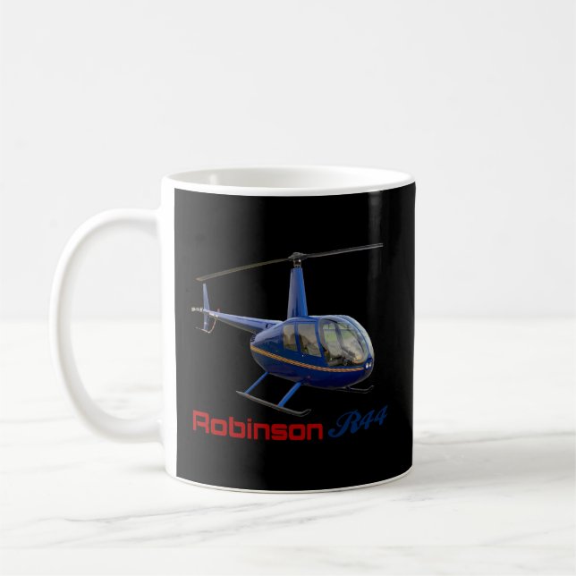 Robinson R44 Helicopter R44 Helicopter Robinson R4 Kaffemugg (Vänster)