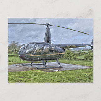 Robinson R44-helikopter Vykort