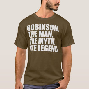 Robinson Robinson Namn Robinson given namn T Shirt