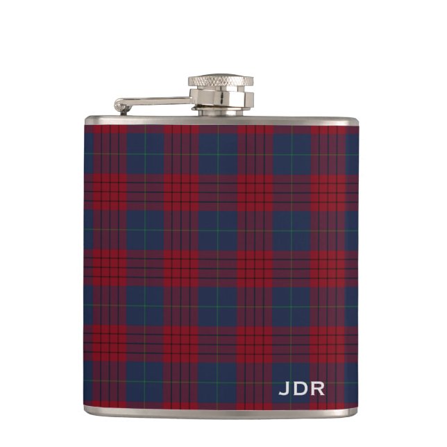 Robinson Tartan Monogram Navy Blue and Red Play Fickplunta (Framsidan)