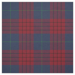 Robinson Tartan Navy Blue and Red Irish Play Tyg