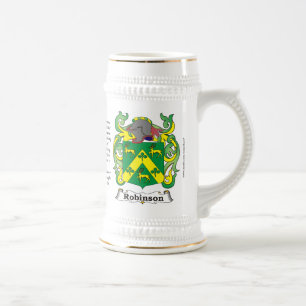 Robinson, ursprung, det menande och vapenskölden sejdel