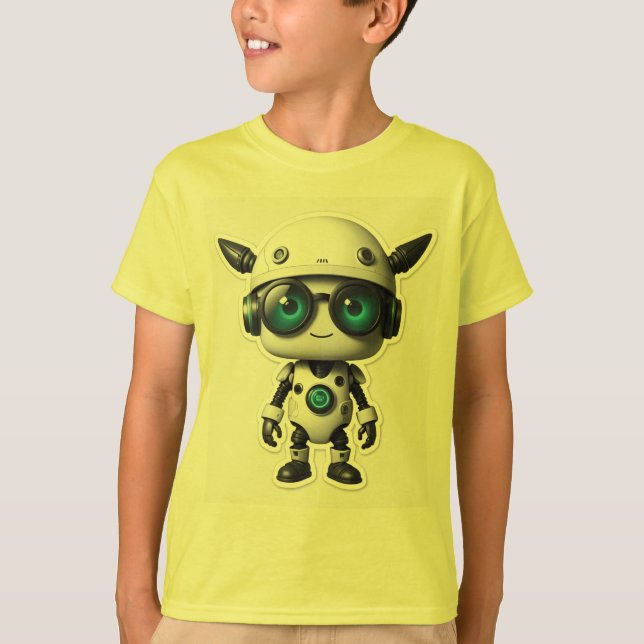 Robit-Bot T Shirt (Framsida)