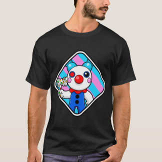 Roblo Piggy Clown retro gift T Shirt