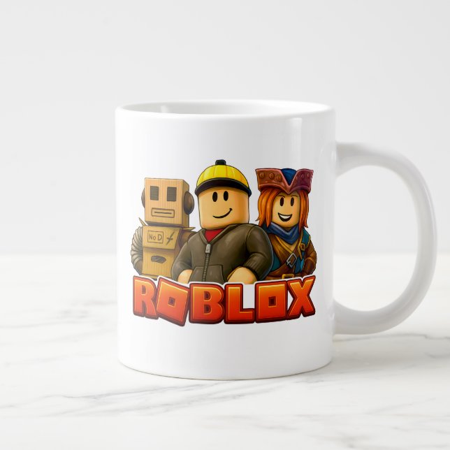Roblox Characters Cool Gamer Jumbo Mugg (Höger)